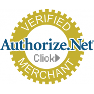 Authorize.net seal showing we use them for authorized credit card payments.
