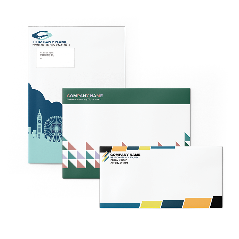 Add envelopes to your business essential materials.