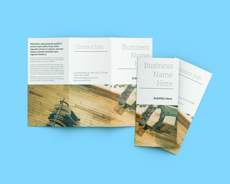 Free templates for 7x11 trifold brochures