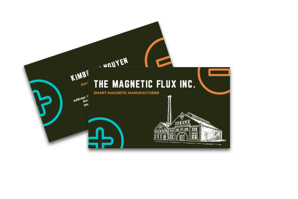 Business cards for manufacturing businesses.