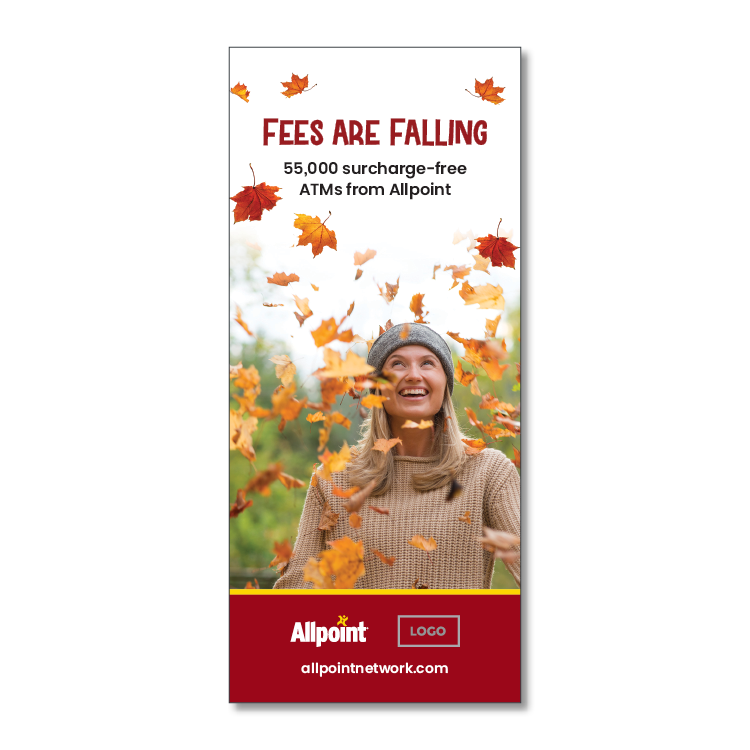 Fees are Falling - Print (4x9)