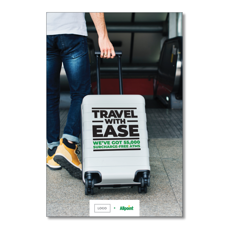 Travel with Ease - Print (24x36)