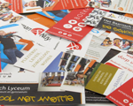 Print marketing materials for trade shows