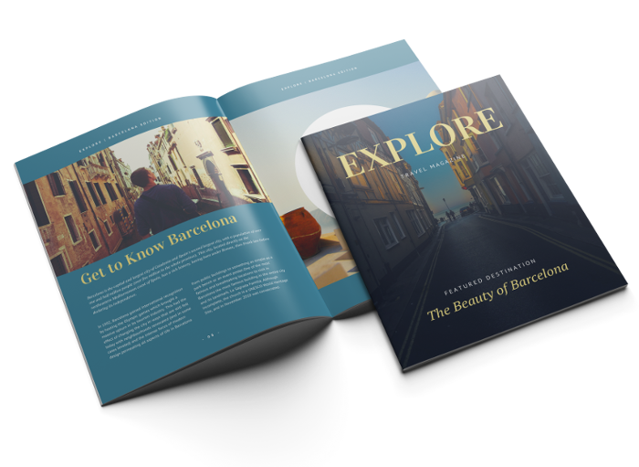 High Quality Full-Color Booklet Printing High Quality Full-Color Booklet Printing