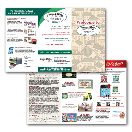 Our Town Welcome Brochure