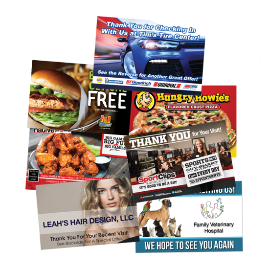 Solo Postcard Samples