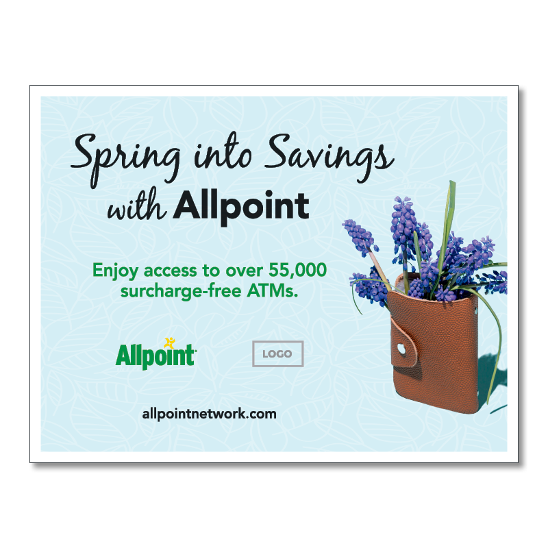 Spring into Savings - Wallet - Print (11x8.5)