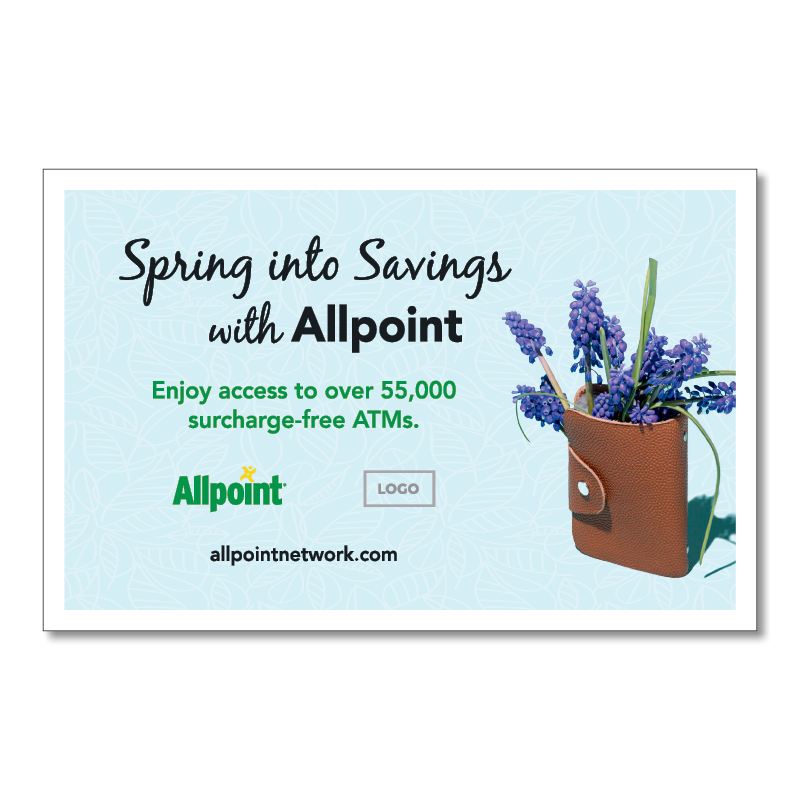 Spring into Savings - Wallet - Print (17x11)