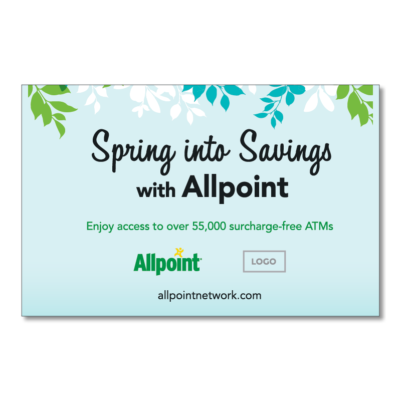 Spring into Savings - Print (17x11)