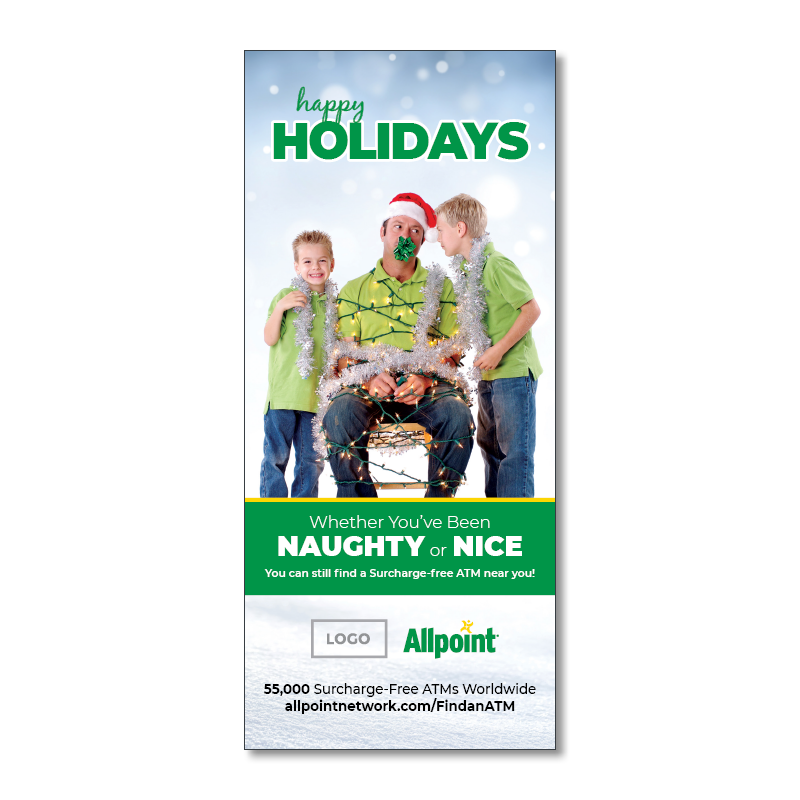 Naughty or Nice - Print (4x9)