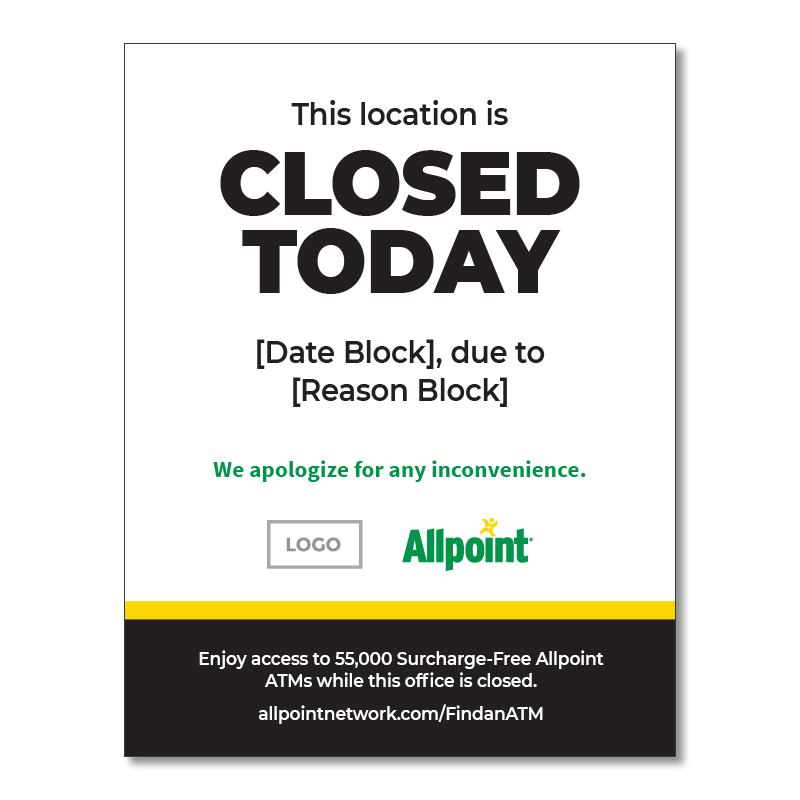 Location Closed - Print (8.5x11)