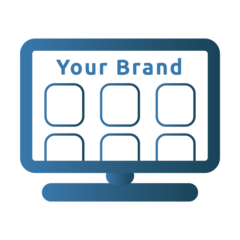 Design your portal specifically for your brand.