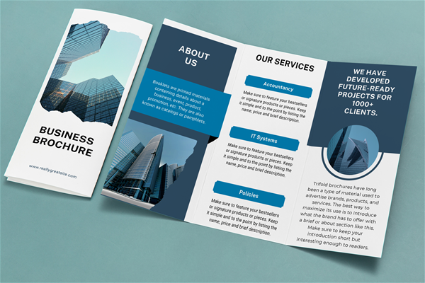 Complete List of Brochure Folds and Options