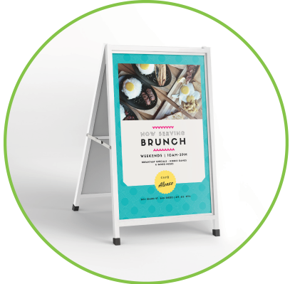 Business Sign Design-A Frame Sign