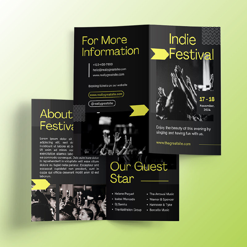 Cultural Event Brochure