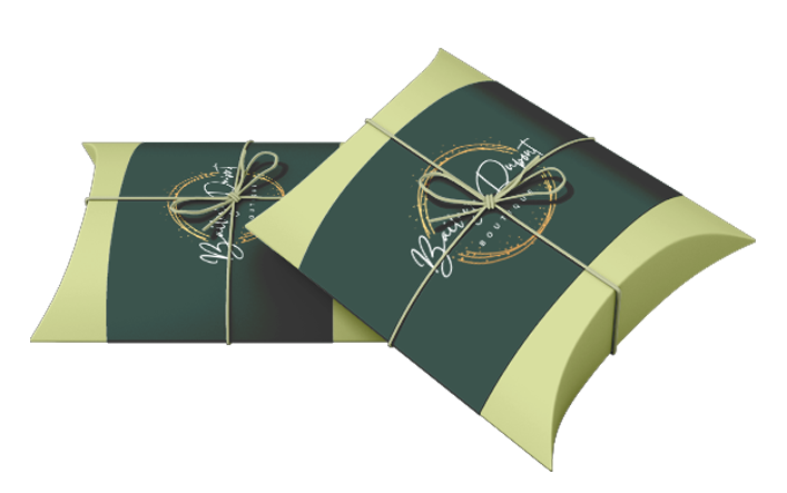 custom pillow box packaging