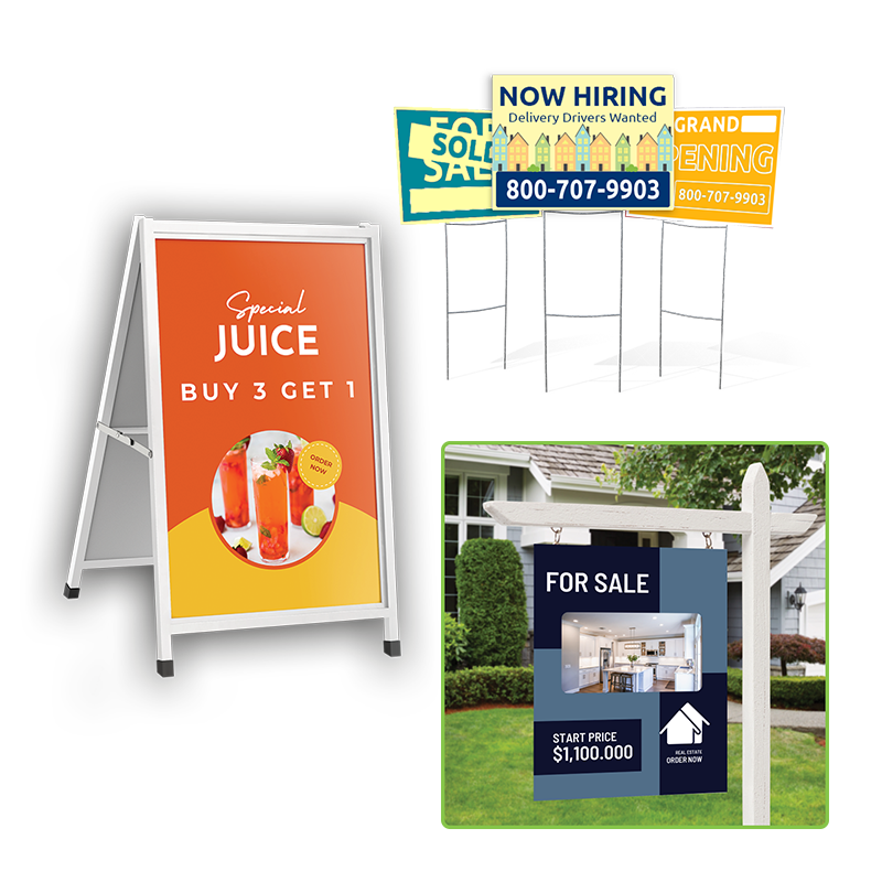 Ground Signs - Types of Outdoor Business Signs