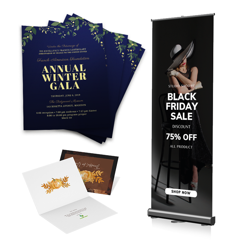 Holiday Promotional Materials