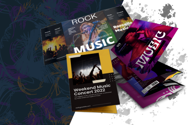 Music Event Brochures