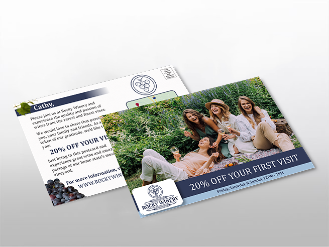 Personalized direct mail for even better brand recall.