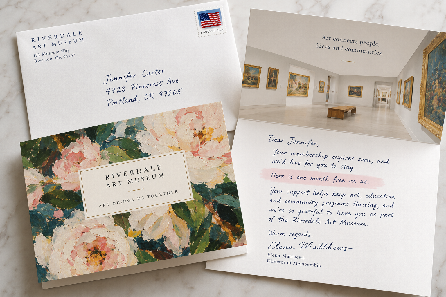 Personalized greeting cards