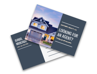 Postcards for real estate marketing.