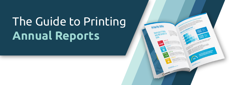 How to print annual reports.