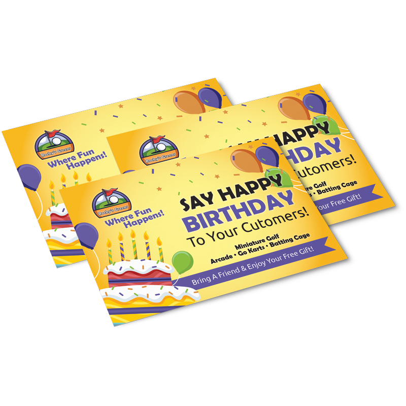 Print Marketing for Birthdays