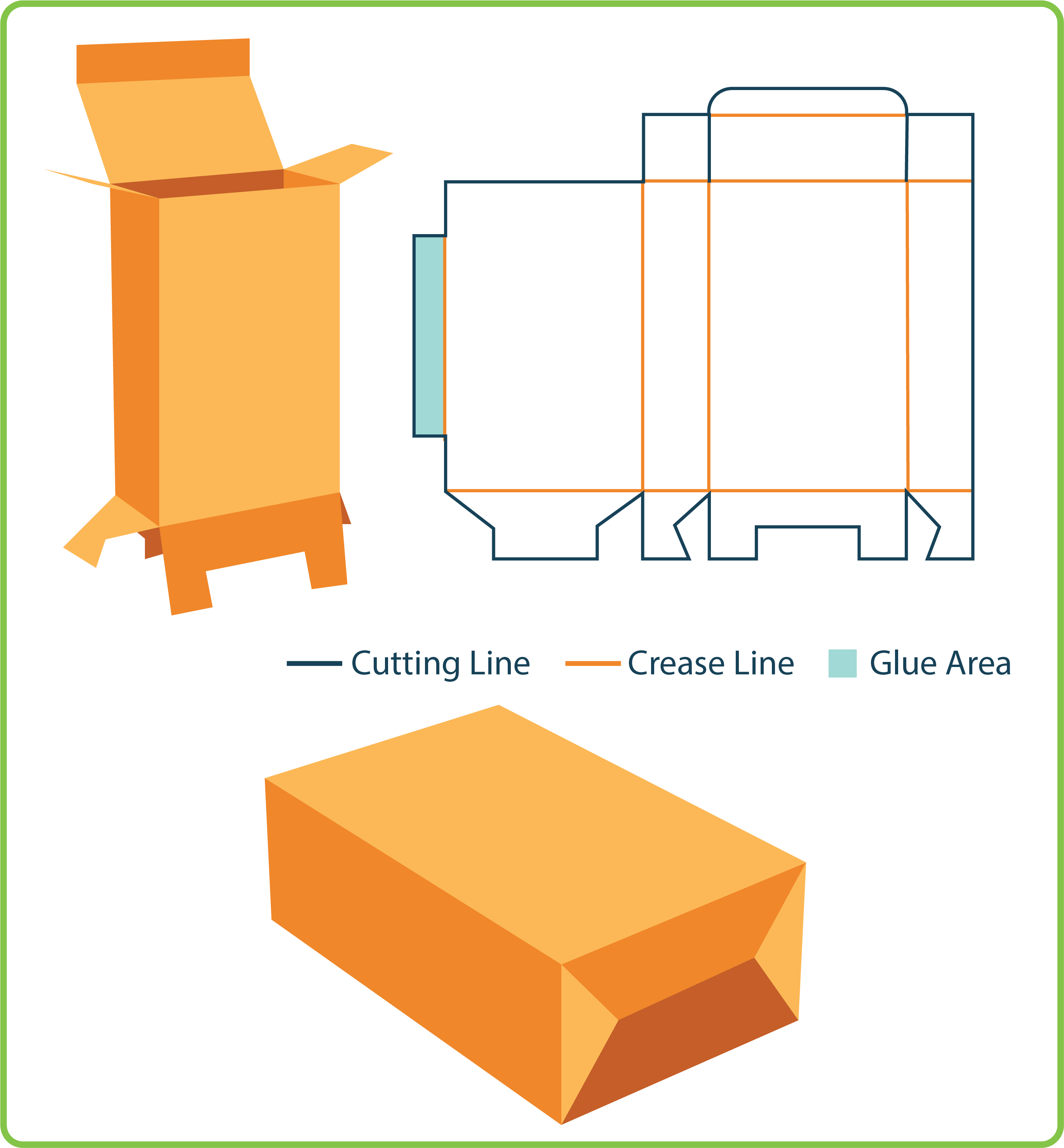 Snap Lock Bottom Box Template and More