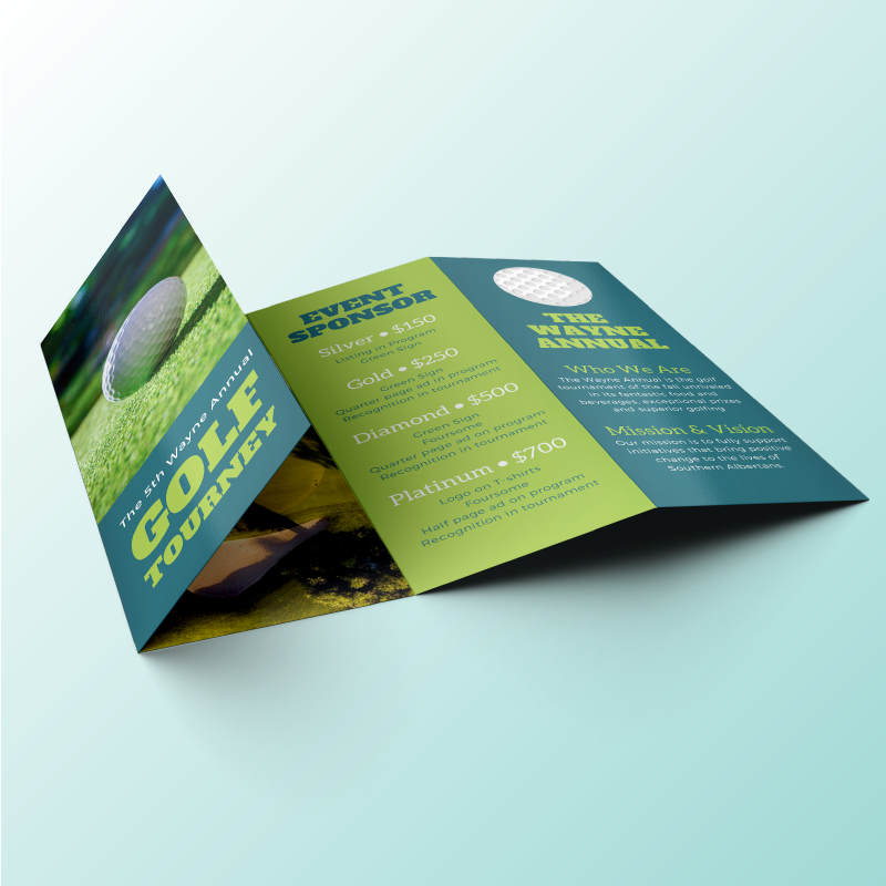 Sports Event Brochure