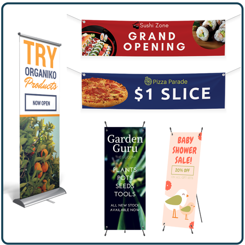 Types of Print Advertising - Banners