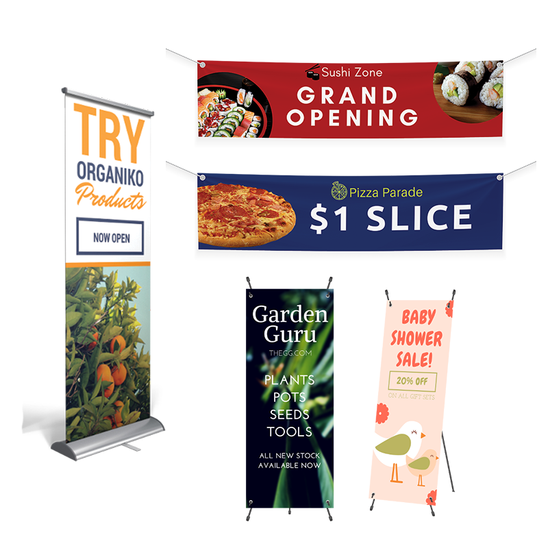 Vinyl Banners - Types of Outdoor Business Signs