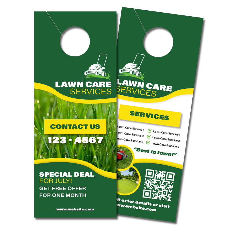 Door hangers deals printing