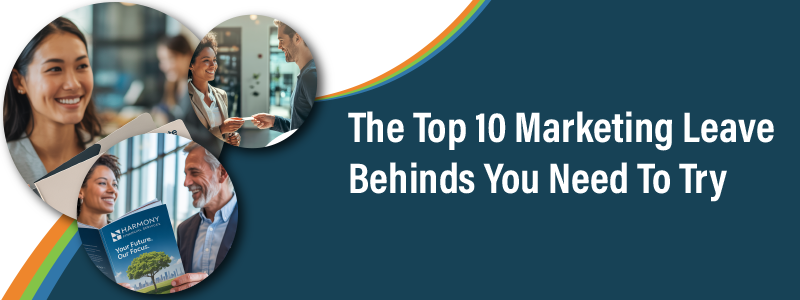 10 top marketing leave behinds