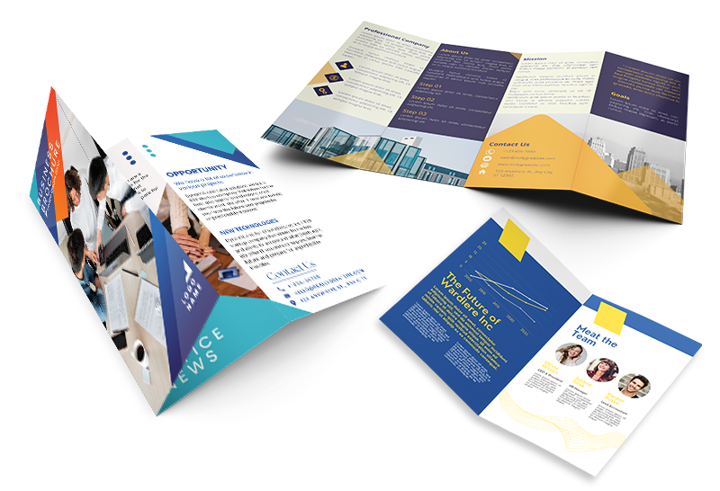 100 8.5x11 Brochures