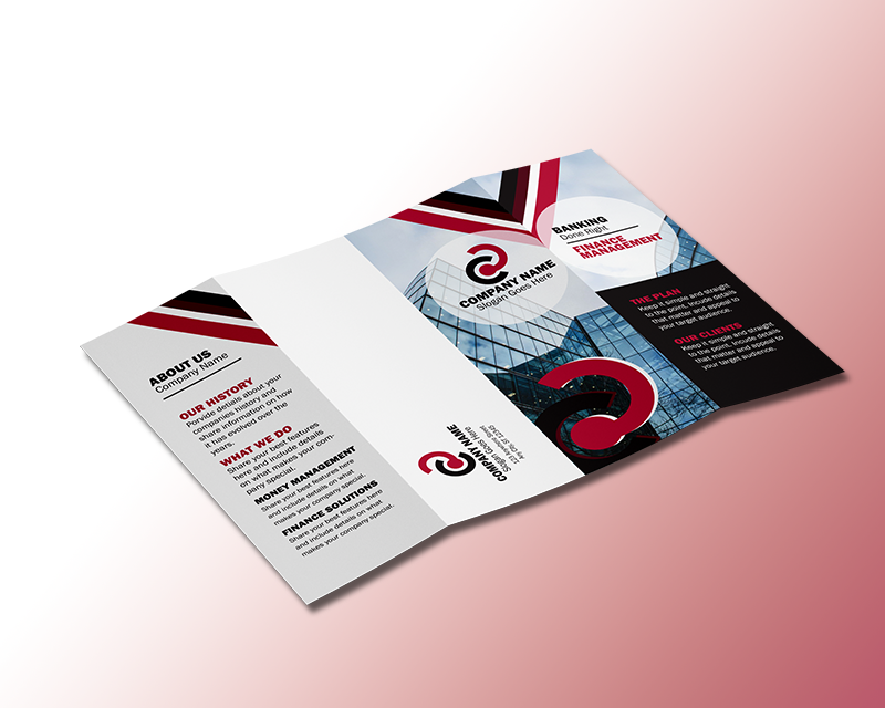 11x17 EDDM Gate Fold Brochure Template