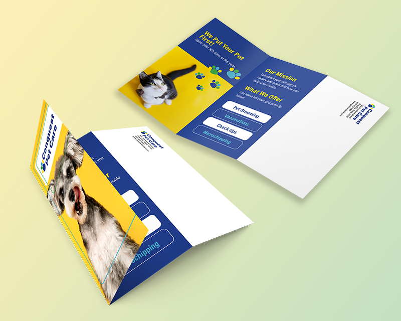 11x17 EDDM Z-Fold Mailer Design Template