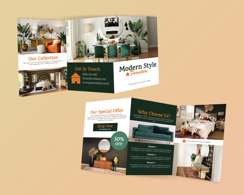 11x25.5 Z-Fold Brochure Template