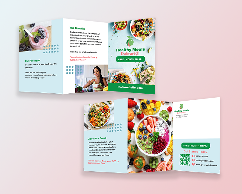 11x25.5 Z-Fold EDDM Mailer Design Template