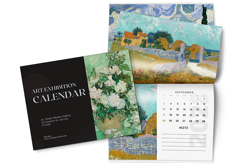 250 Custom Calendars