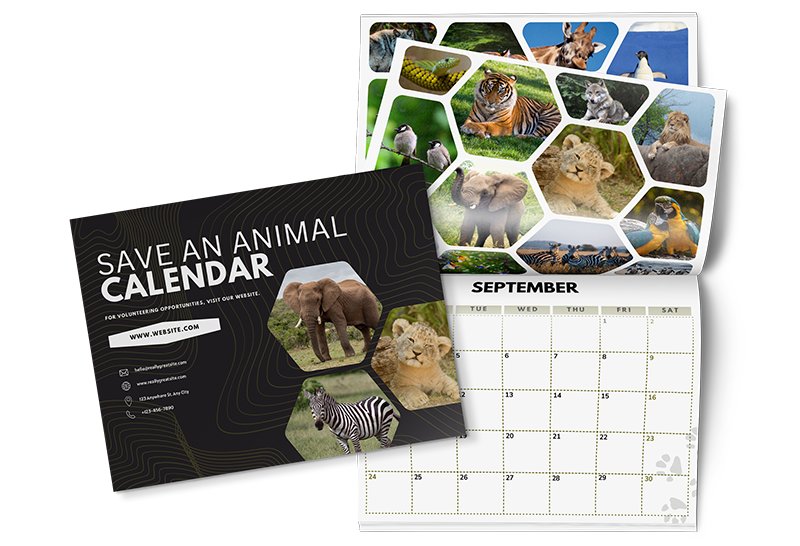 500 Custom Calendars