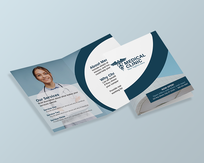 8.5x14 EDDM Mailer Half-Fold Design Template