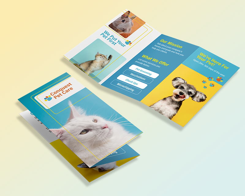 9x12 Z-Fold Brochure Template