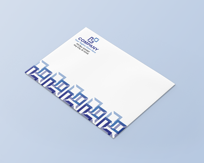 A6 Envelope Design Template