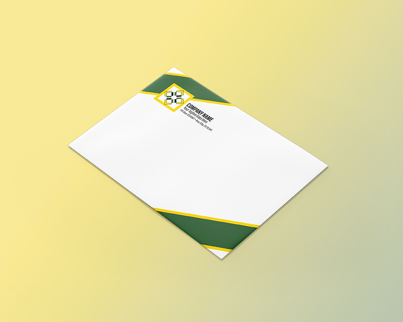 A7 Envelope Design Template