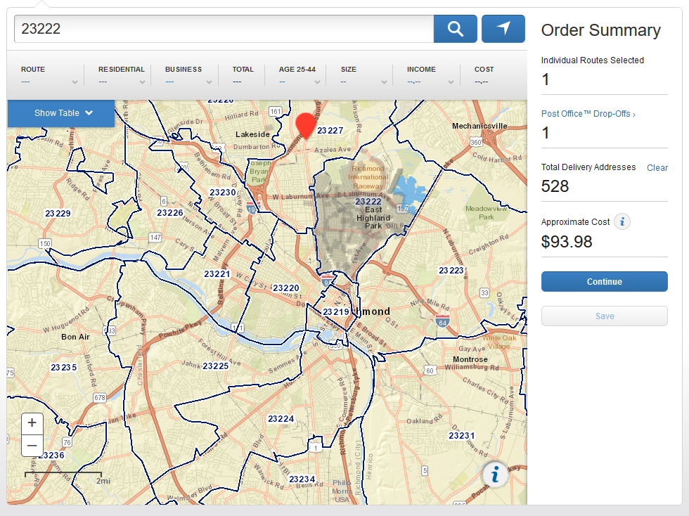 Usps Eddm Mapping Tool How To Get Started With Eddm