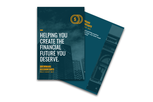 Flyers for financial services.