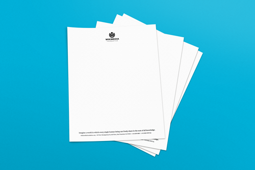 Do business better by printing your own letterhead.