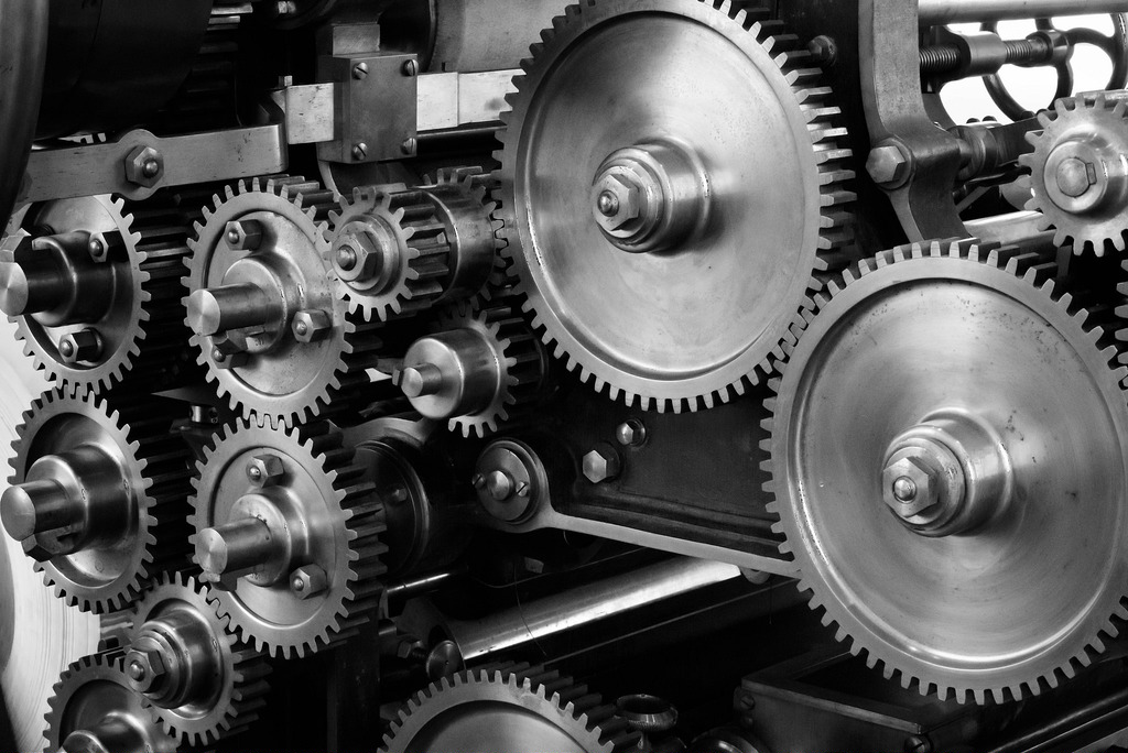 Modern discount printing press
