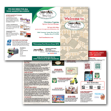 Our Town Welcome Brochure